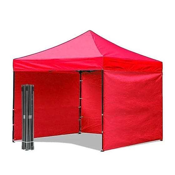 Toldo Rojo 3×3 Americano + Laterales