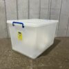 Caja 90Lt. Transparente con Ruedas - Imagen 2