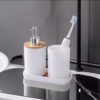 Set de Baño Blanco (3 piezas)