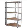 Estante Esquinero Galvanizado 1.80x90x40 cm - Imagen 4