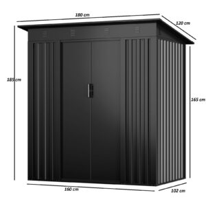 Bodega de Jardín 2.16 m² – Resistencia y Protección para tu Espacio Exterior