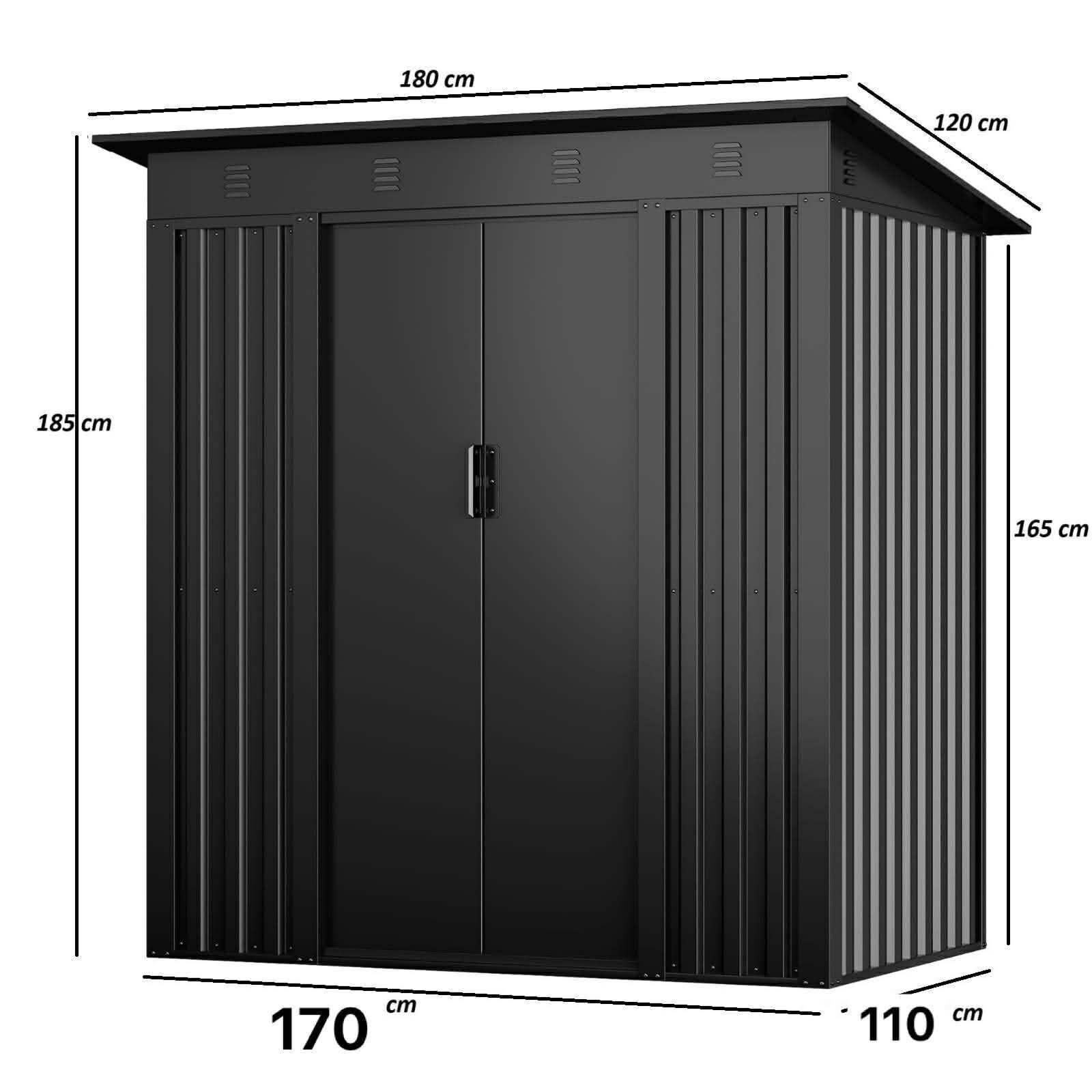 Bodega de Jardín 2.16 m² – Resistencia y Protección para tu Espacio Exterior