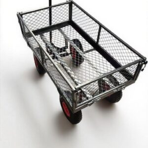 Carro de Arrastre Metálico 4 Ruedas – Resistente y Versátil