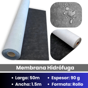 Membrana Hidrófuga 75 m² Impermeable