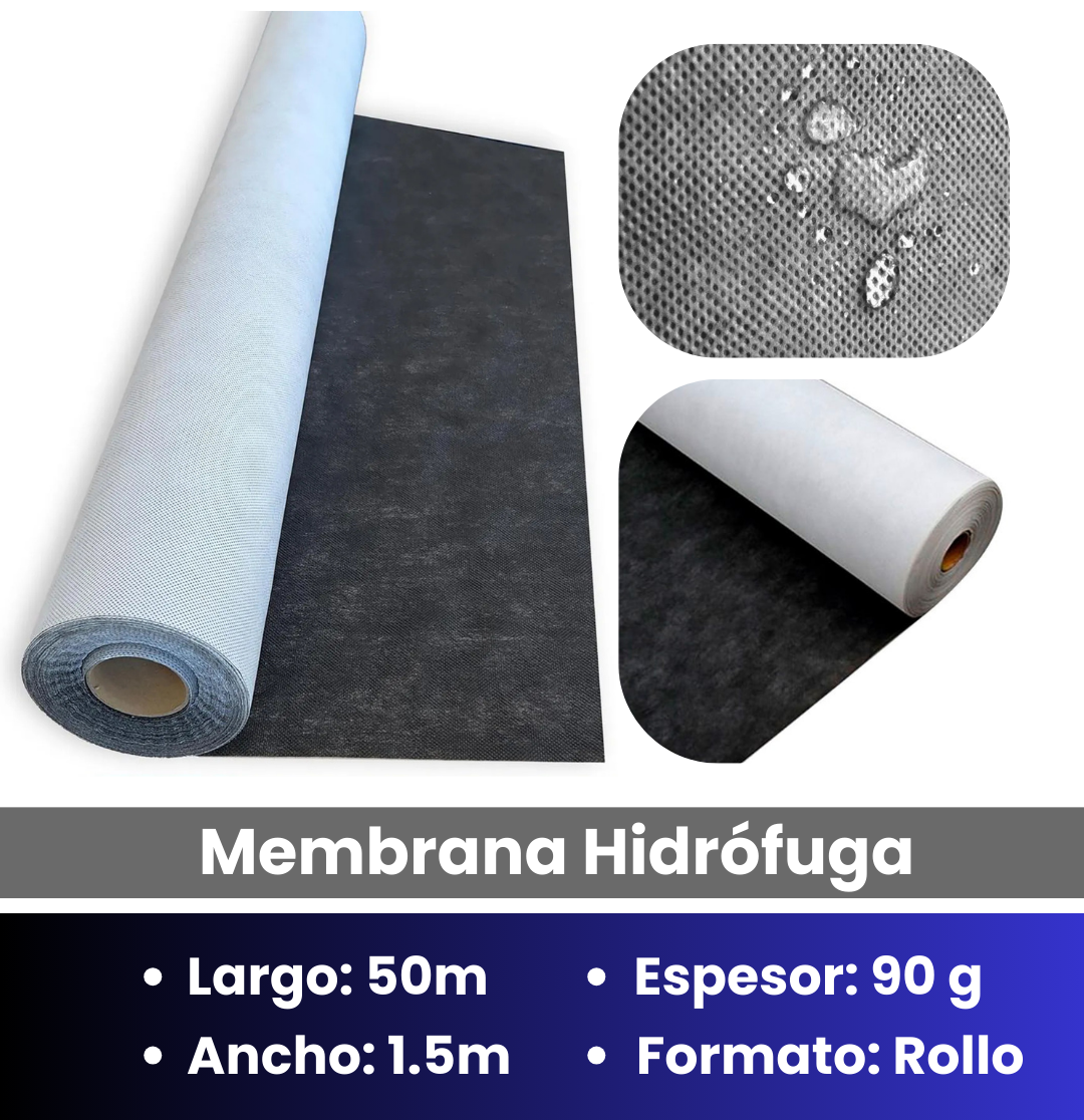 Membrana Hidrófuga 75 m² Impermeable