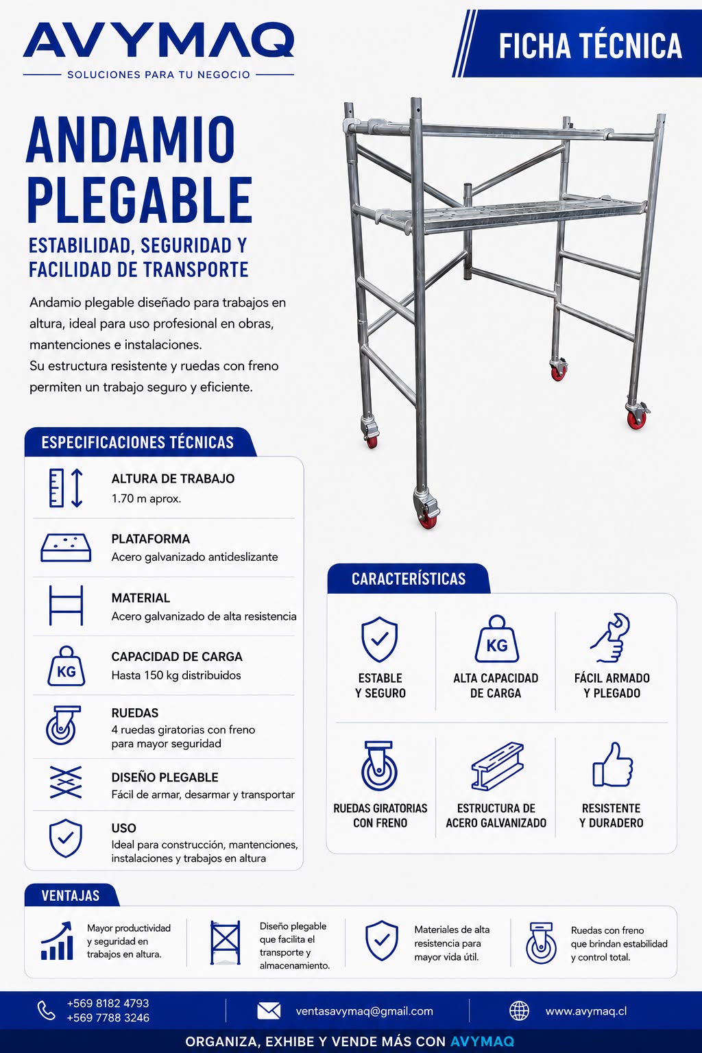Andamio Plegable - Imagen 2