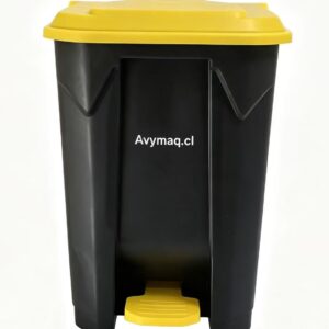 Basurero con Pedal 80 Litros – Plástico Reciclado de Alta Resistencia